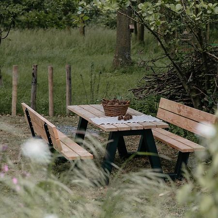 Villa Pipowagen De Zwerveling Aan Zee Oostkapelle Exterior foto